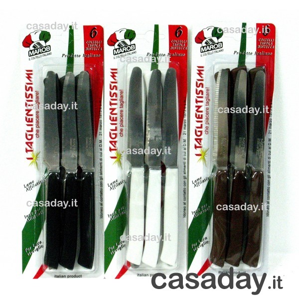 COLTELLI TAGLIENTISSIMI PZ.6 marietti